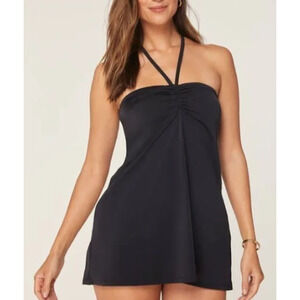 Andie Swim The Waikiki Dress Swim Cover Up Black Size XS NEW with tags!